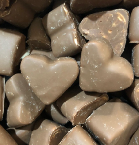 Corazon Esponjita Chocolate